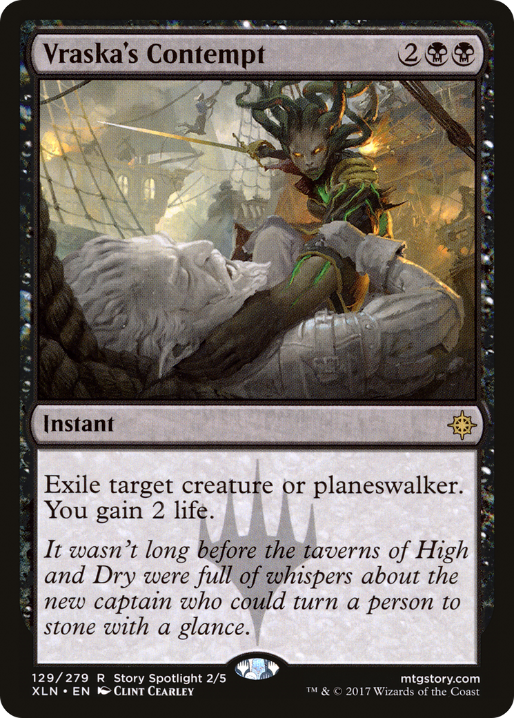 Vraska's Contempt (129) Foil - Ixalan