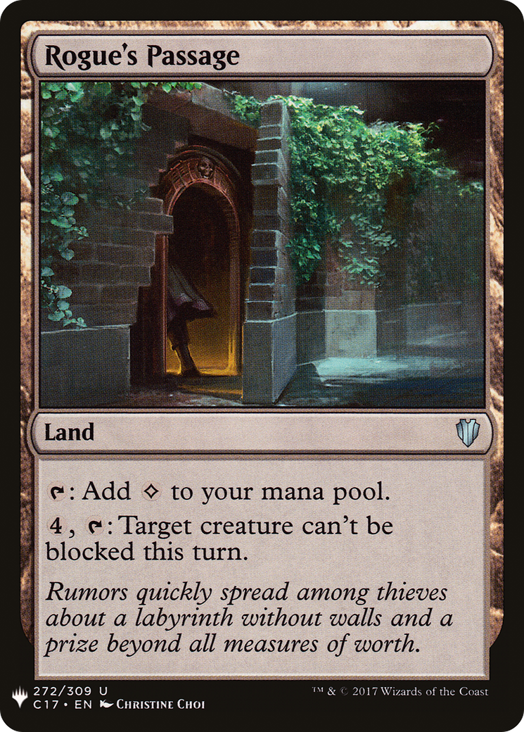 Rogue's Passage (C17-272) - The List