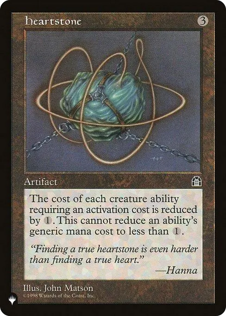 Heartstone (Retro) (STH-134) - The List