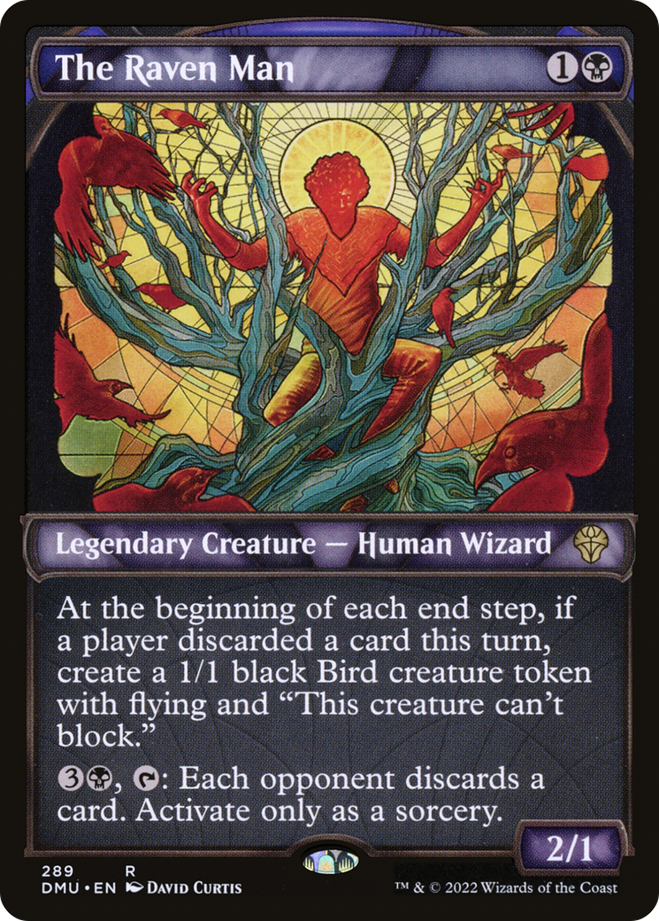 The Raven Man (Showcase) (289) Foil - Dominaria United