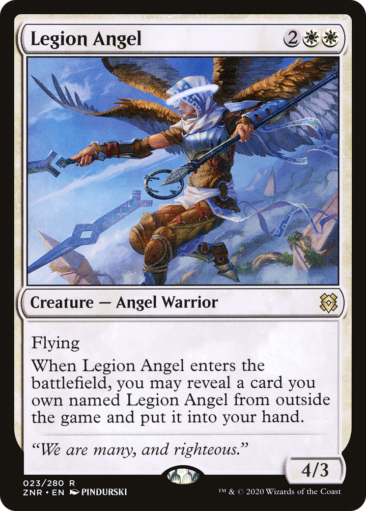 Legion Angel (023) - Zendikar Rising