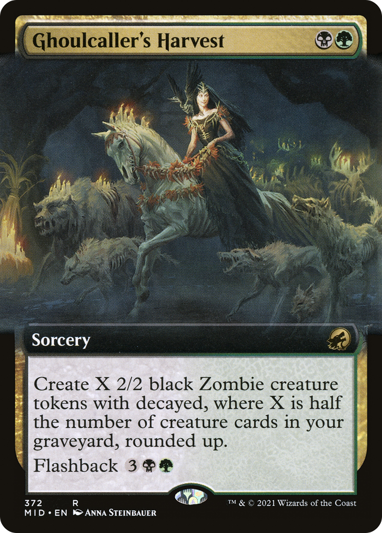 Ghoulcaller's Harvest (Extended Art) (372) - Innistrad: Midnight Hunt