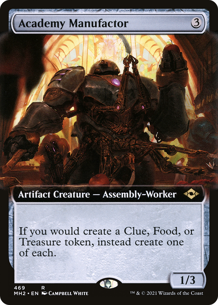 Academy Manufactor (Extended Art) (469) Foil - Modern Horizons 2