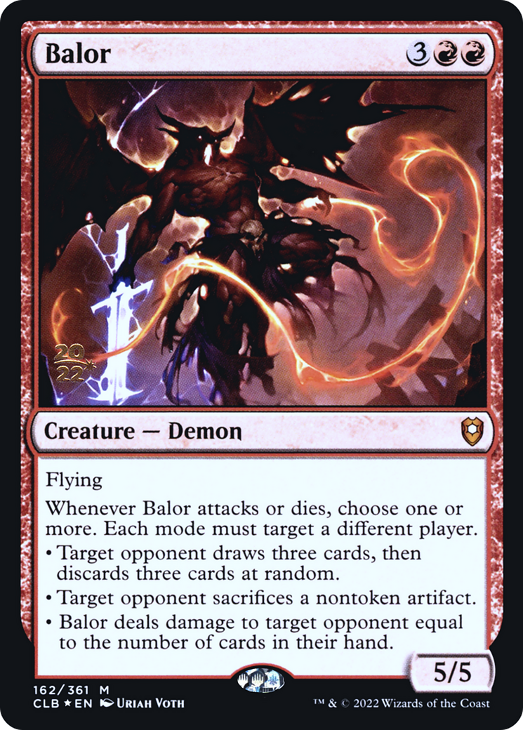 Balor (162s) Foil - Battle for Baldur's Gate Promos