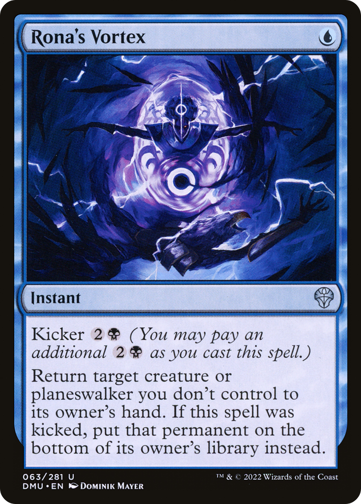Rona's Vortex (063) Foil - Dominaria United