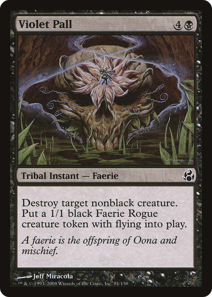 Violet Pall (081) Foil - Morningtide