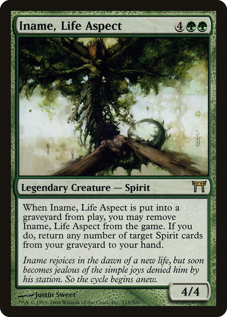 Iname, Life Aspect (215) Foil - Champions of Kamigawa