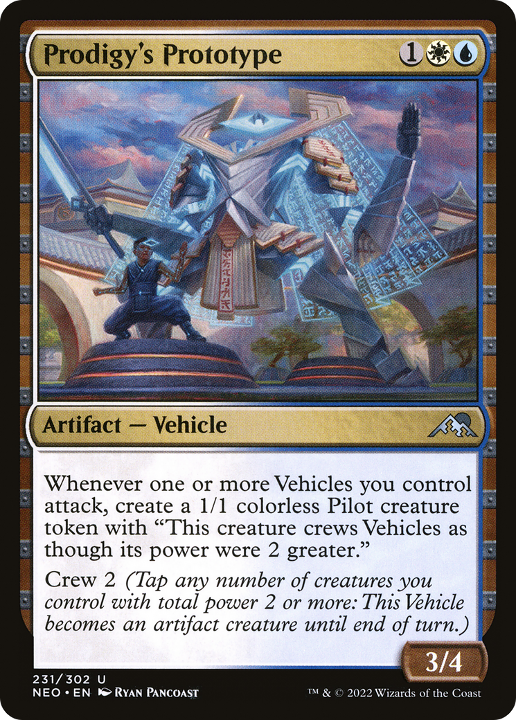 Prodigy's Prototype (231) Foil - Kamigawa: Neon Dynasty