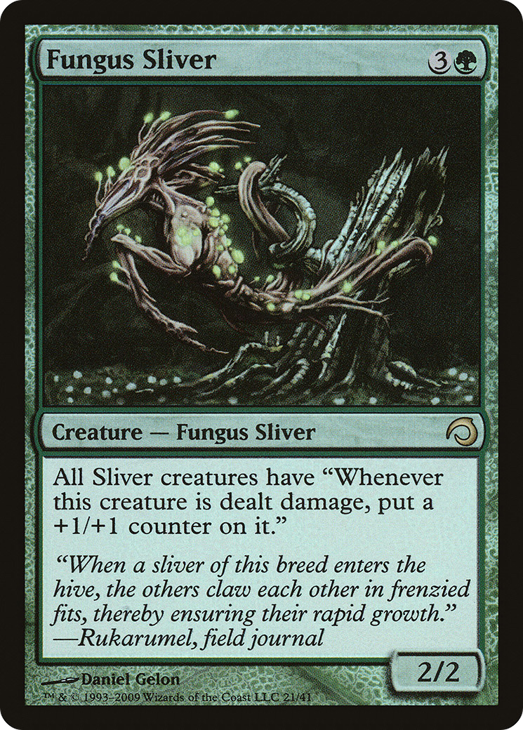 Fungus Sliver (021) Foil - Premium Deck Series: Slivers