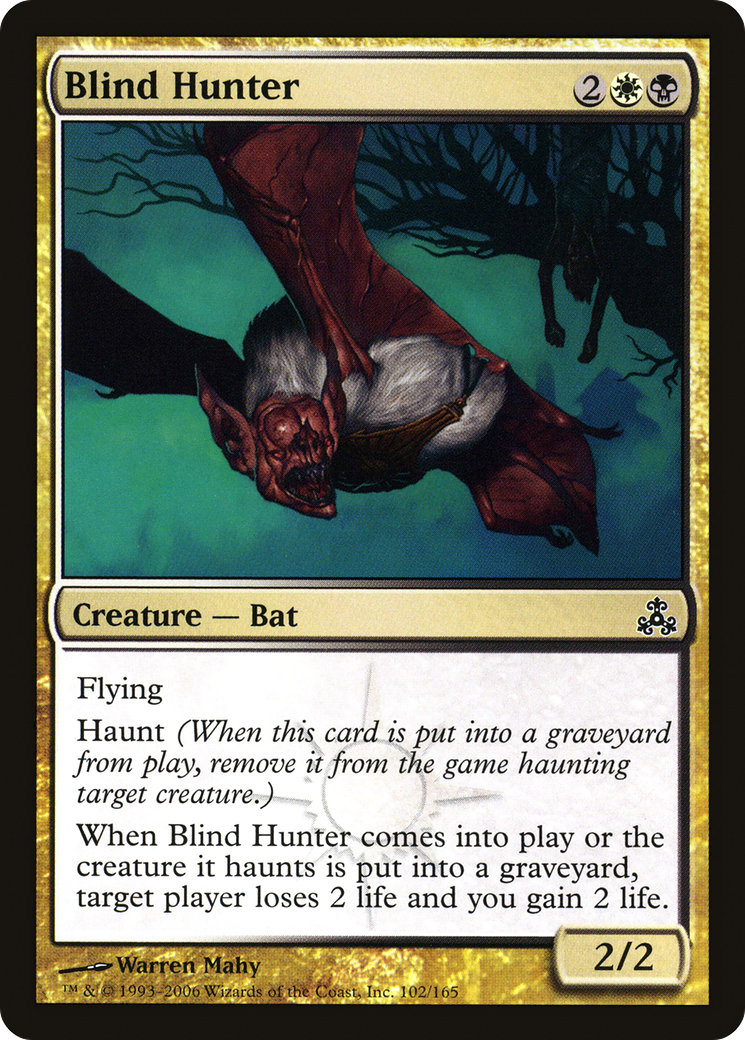 Blind Hunter (102) Foil - Guildpact
