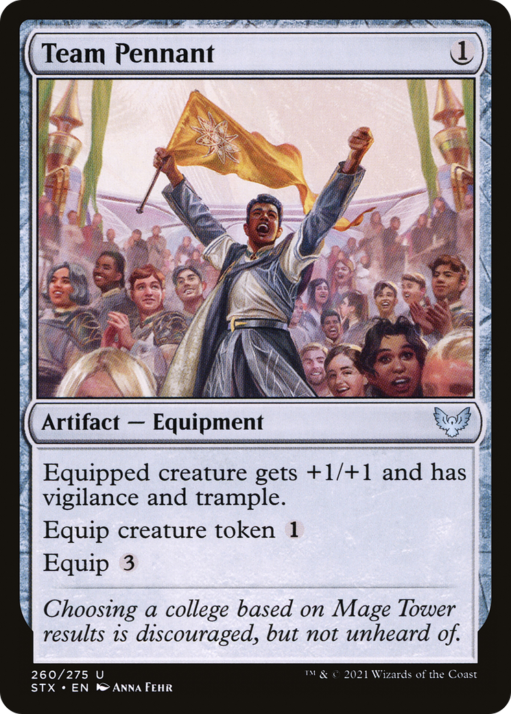 Team Pennant (260) Foil - Strixhaven: School of Mages