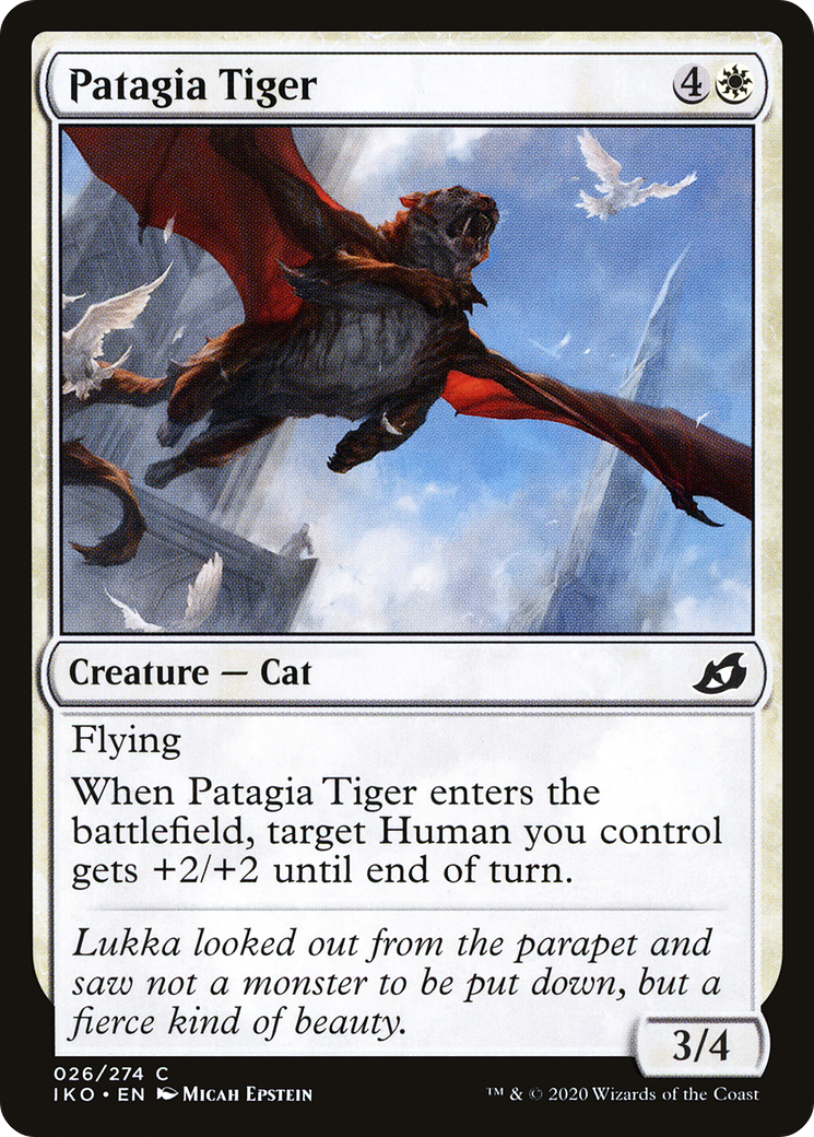 Patagia Tiger (026) - Ikoria: Lair of Behemoths