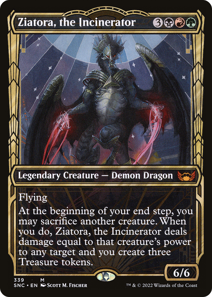 Ziatora, the Incinerator (Showcase) (339) - Streets of New Capenna