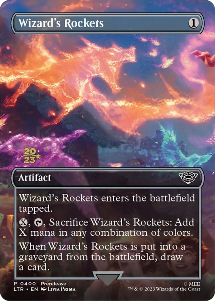 Wizard's Rockets (400s) Foil - Tales of Middle-earth Promos