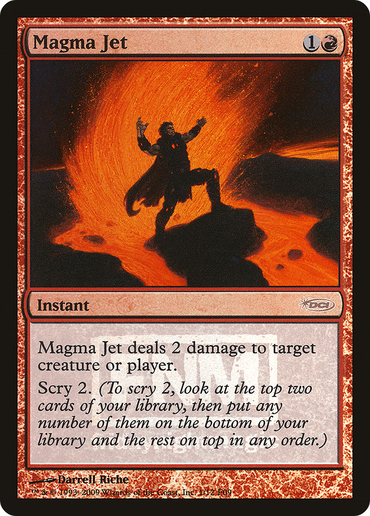 Magma Jet (001) Foil - Friday Night Magic 2009