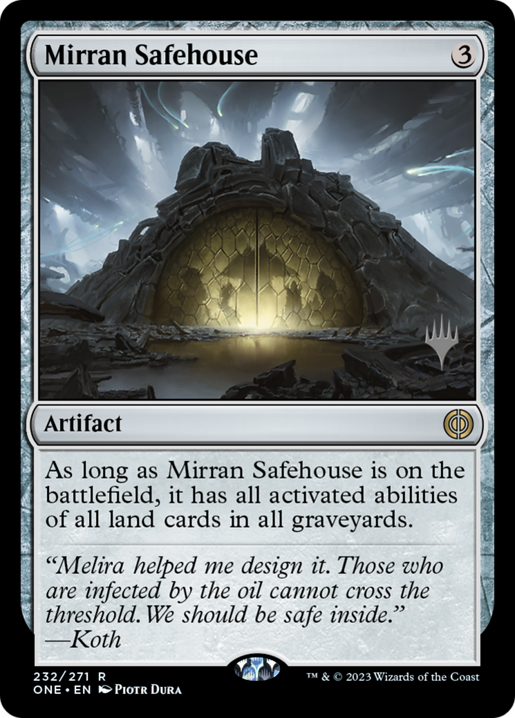 Mirran Safehouse (232) - Phyrexia: All Will Be One Promos