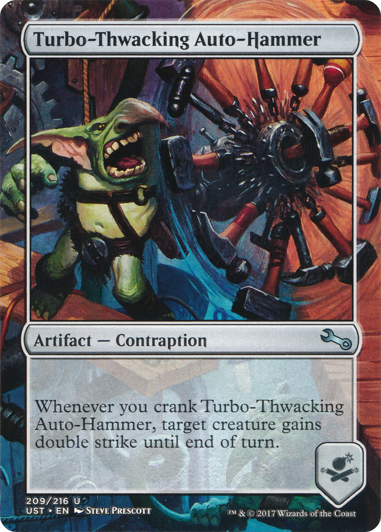 Turbo-Thwacking Auto-Hammer (209) - Unstable