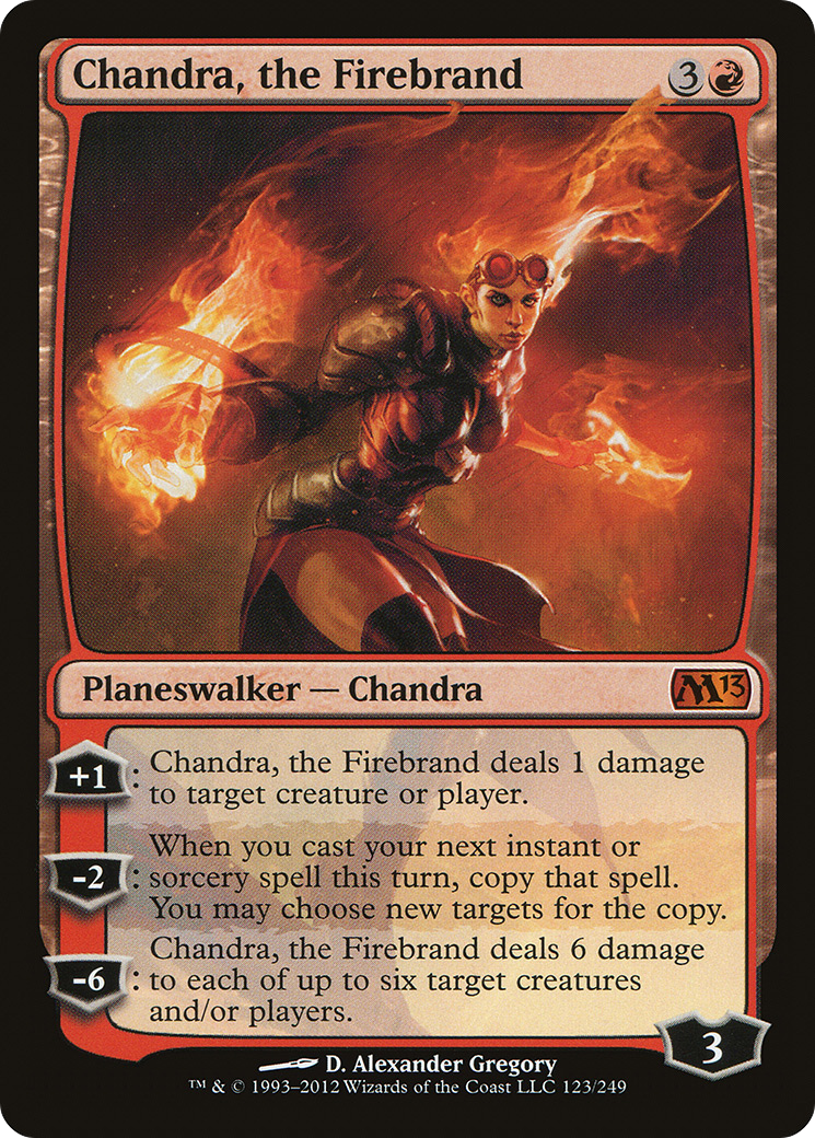 Chandra, the Firebrand (123) - Magic 2013