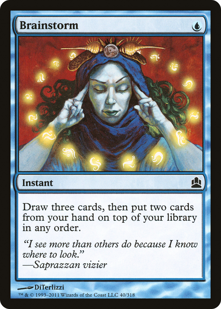 Brainstorm (040) - Commander 2011