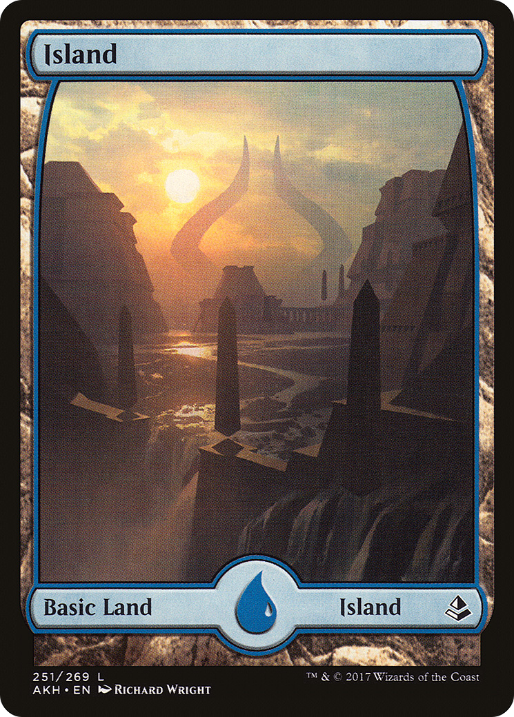 Island – Full Art (251) - Amonkhet