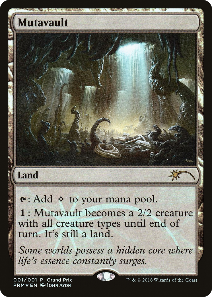 Mutavault (2018) Foil - Grand Prix Promos