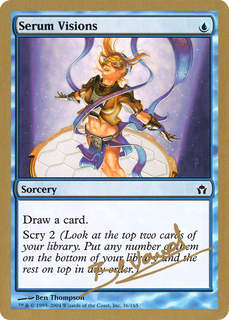 Serum Visions - 2004 Manuel Bevand (5DN) - World Championship Decks 2004
