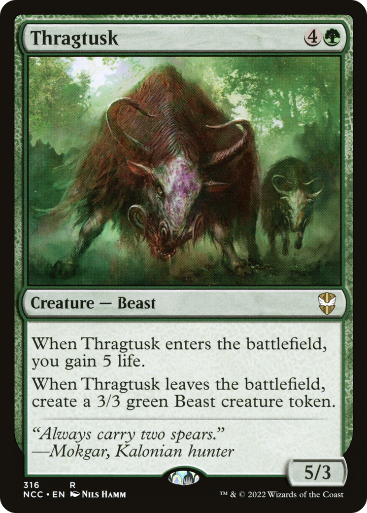Thragtusk (316) - New Capenna Commander