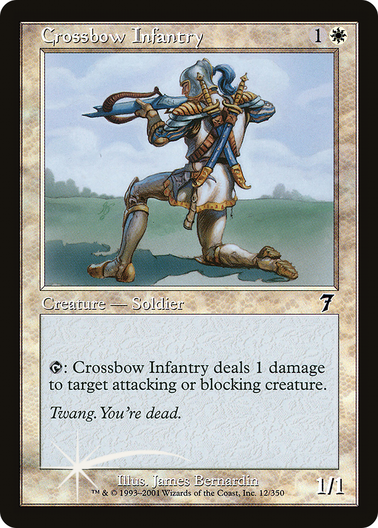 Crossbow Infantry (012) - Seventh Edition