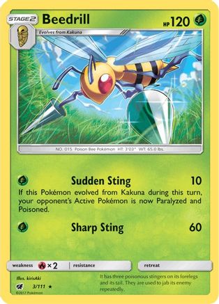 Beedrill (3) - Crimson Invasion