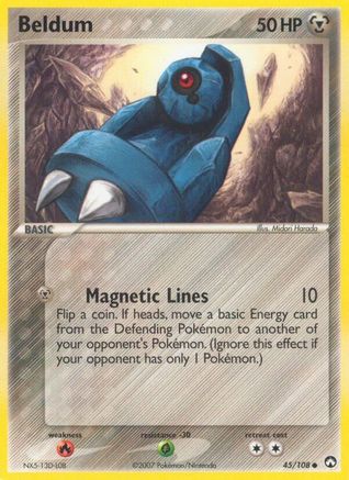 Beldum (45) Reverse Holofoil - Power Keepers