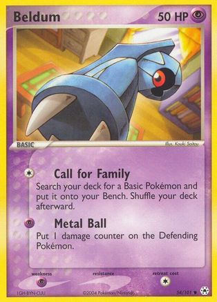 Beldum (54) Reverse Holofoil - Hidden Legends