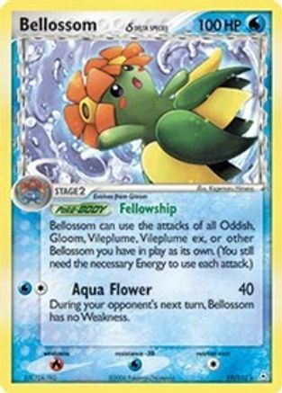 Bellossom (Delta Species) (19) Reverse Holofoil - Holon Phantoms