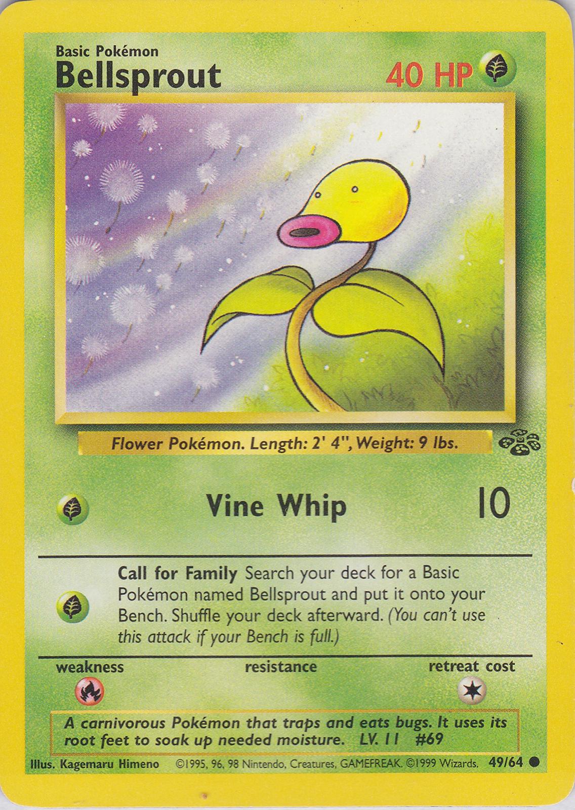 Bellsprout (49) (Unlimited) - Jungle