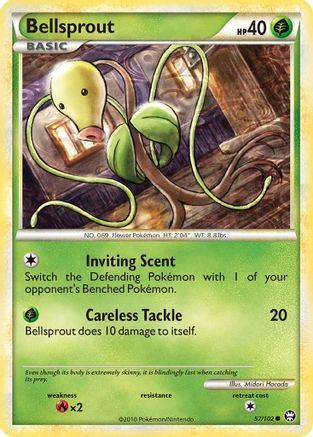 Bellsprout (57) Reverse Holofoil - Triumphant