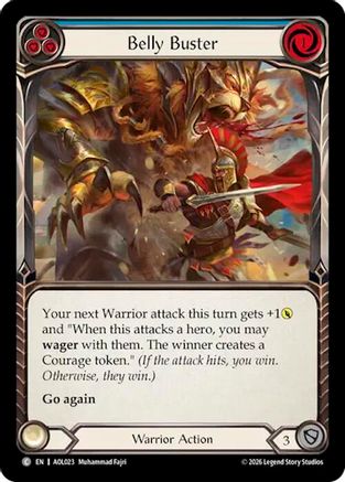 Belly Buster (Blue) (AOL023) - Armory Deck: Olympia