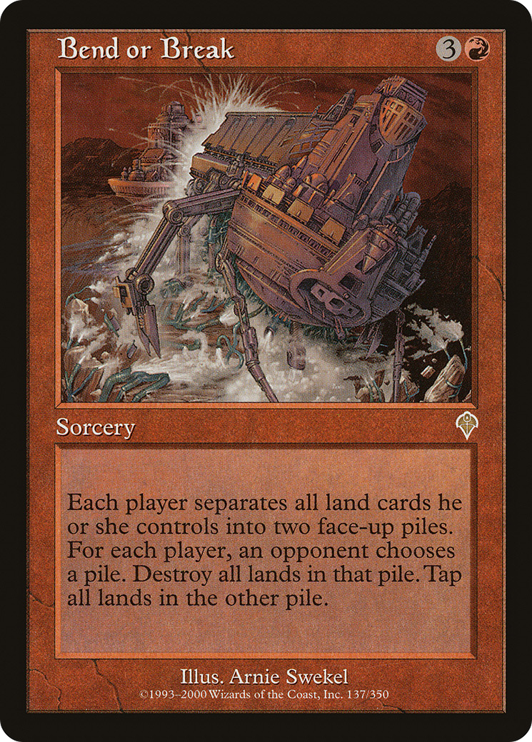 Bend or Break (137) Foil - Invasion