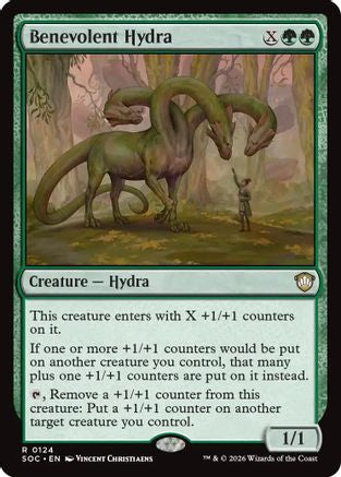Benevolent Hydra (124) - Commander: Secrets of Strixhaven