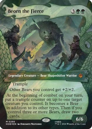 Beorn the Fierce (Showcase) (266) Surge Foil - The Hobbit