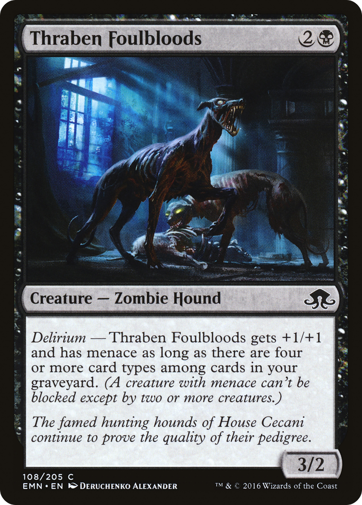Thraben Foulbloods (108) Foil - Eldritch Moon