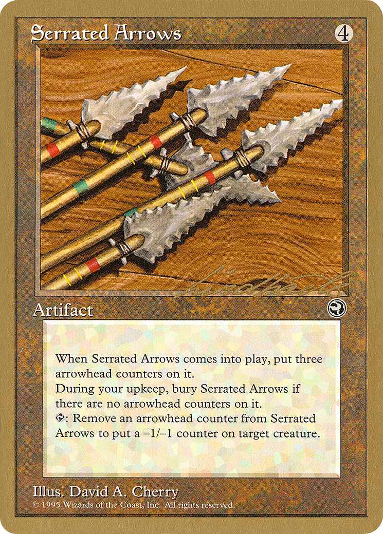 Serrated Arrows - 1996 Leon Lindback (HML) - Pro Tour Collector Set