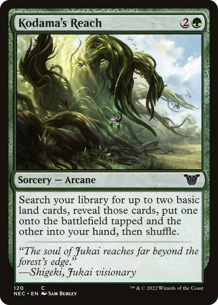 Kodama's Reach (120) - Neon Dynasty Commander
