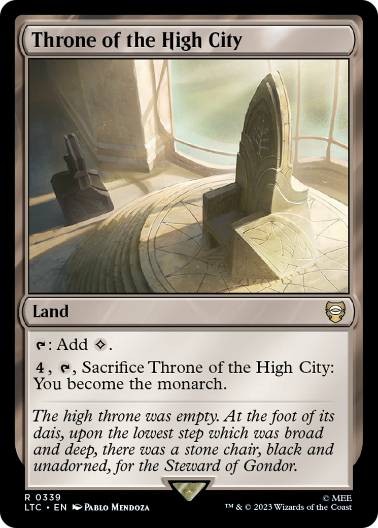 Throne of the High City (339) - Tales of Middle-earth Commander