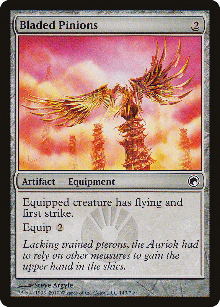 Bladed Pinions (140) - Scars of Mirrodin