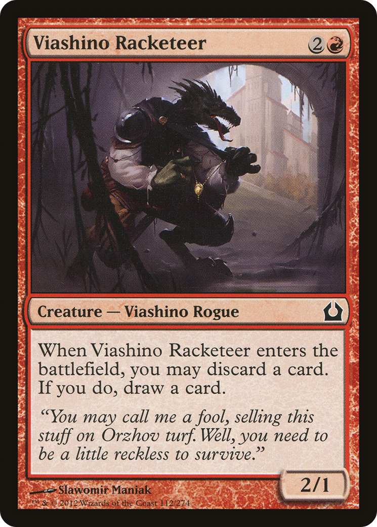 Viashino Racketeer (112) - Return to Ravnica