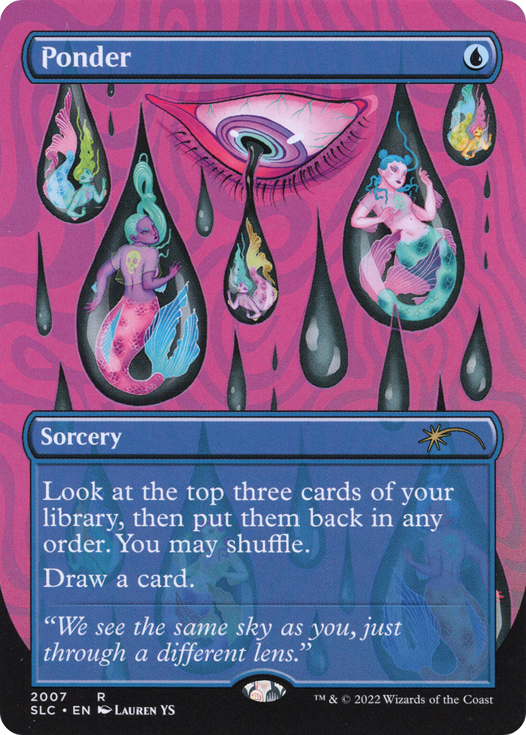 Ponder (2007) Foil - Secret Lair Countdown Kit