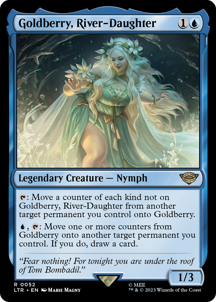 Goldberry, River-Daughter (052) Foil - The Lord of the Rings: Tales of Middle-earth