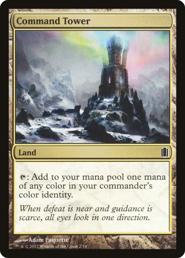 Command Tower (002) Foil - Commander's Arsenal