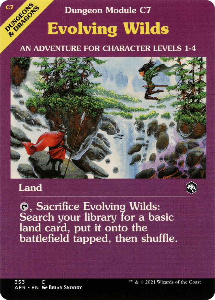 Evolving Wilds (Dungeon Module) (Showcase) (353) - Adventures in the Forgotten Realms