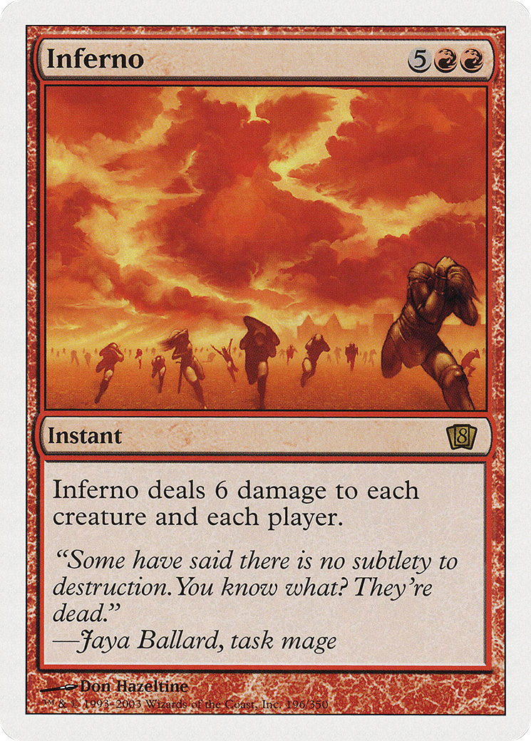 Inferno (196) - Eighth Edition