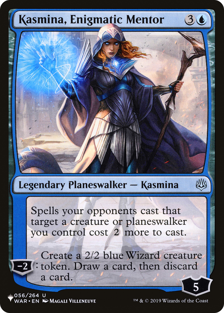 Kasmina, Enigmatic Mentor (WAR-56) - The List